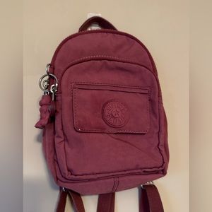 Kipling Mini Backpack in pink